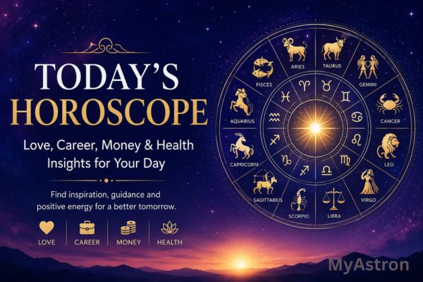 Explore today's horoscope and discover guidance for love, career, finances, and overall well-being.